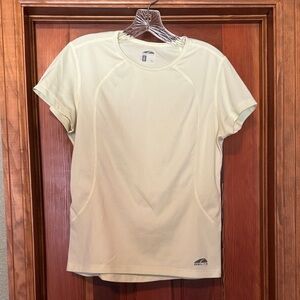 Light Yellow Athletic T-Shirt